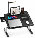 GetDeskor™ Smart Laptop Bed Desk with LED Lamp